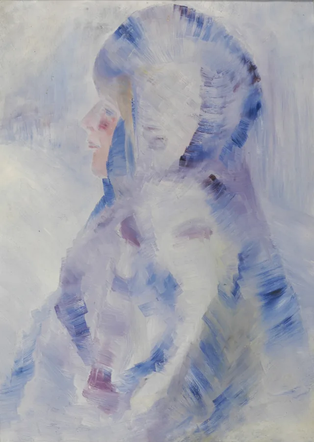 Winter portrait, Karel Albert Schmidt