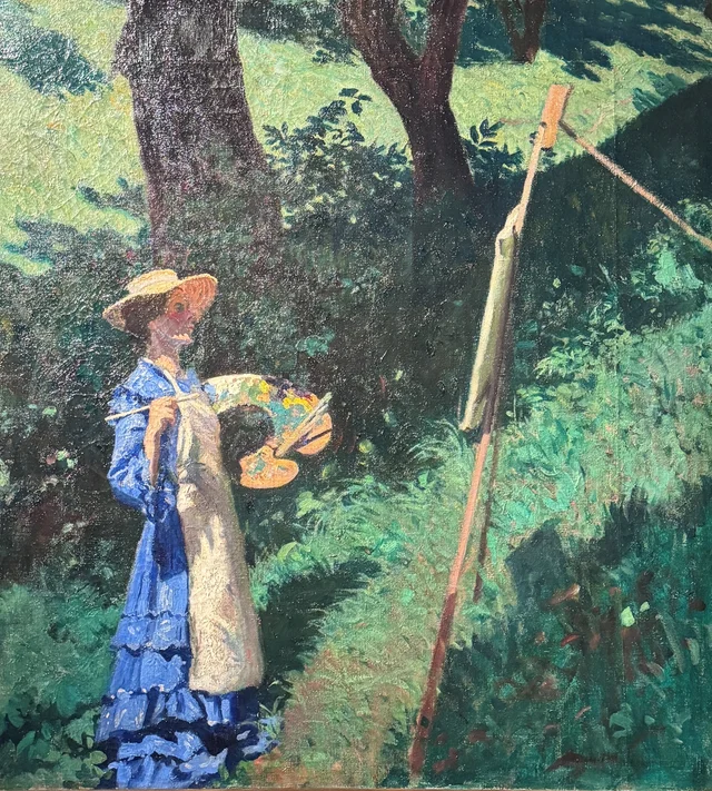 La pintora
