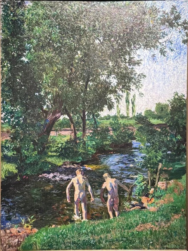 Meninos no banho (Verão), Károly Ferenczy