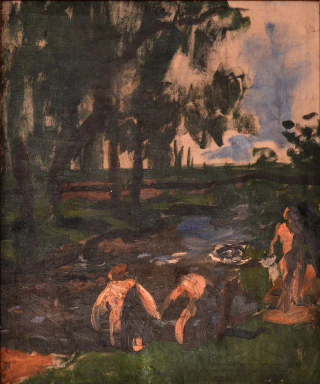 Crianças no banho