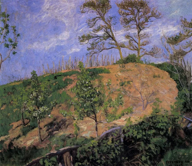 Paisagem de primavera, Károly Ferenczy