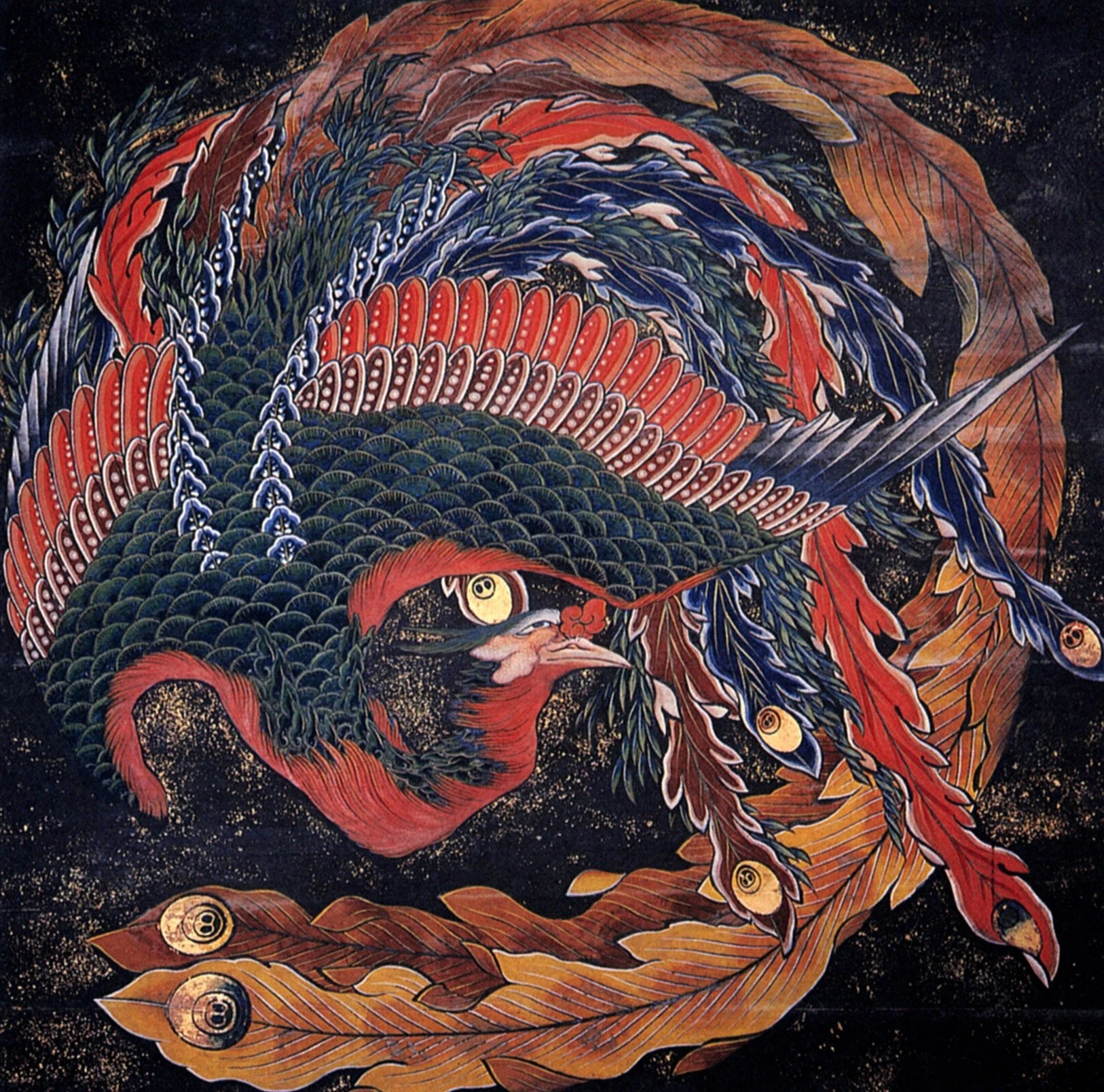 Matsuri Yatai Phoenix, Katsushika Hokusai