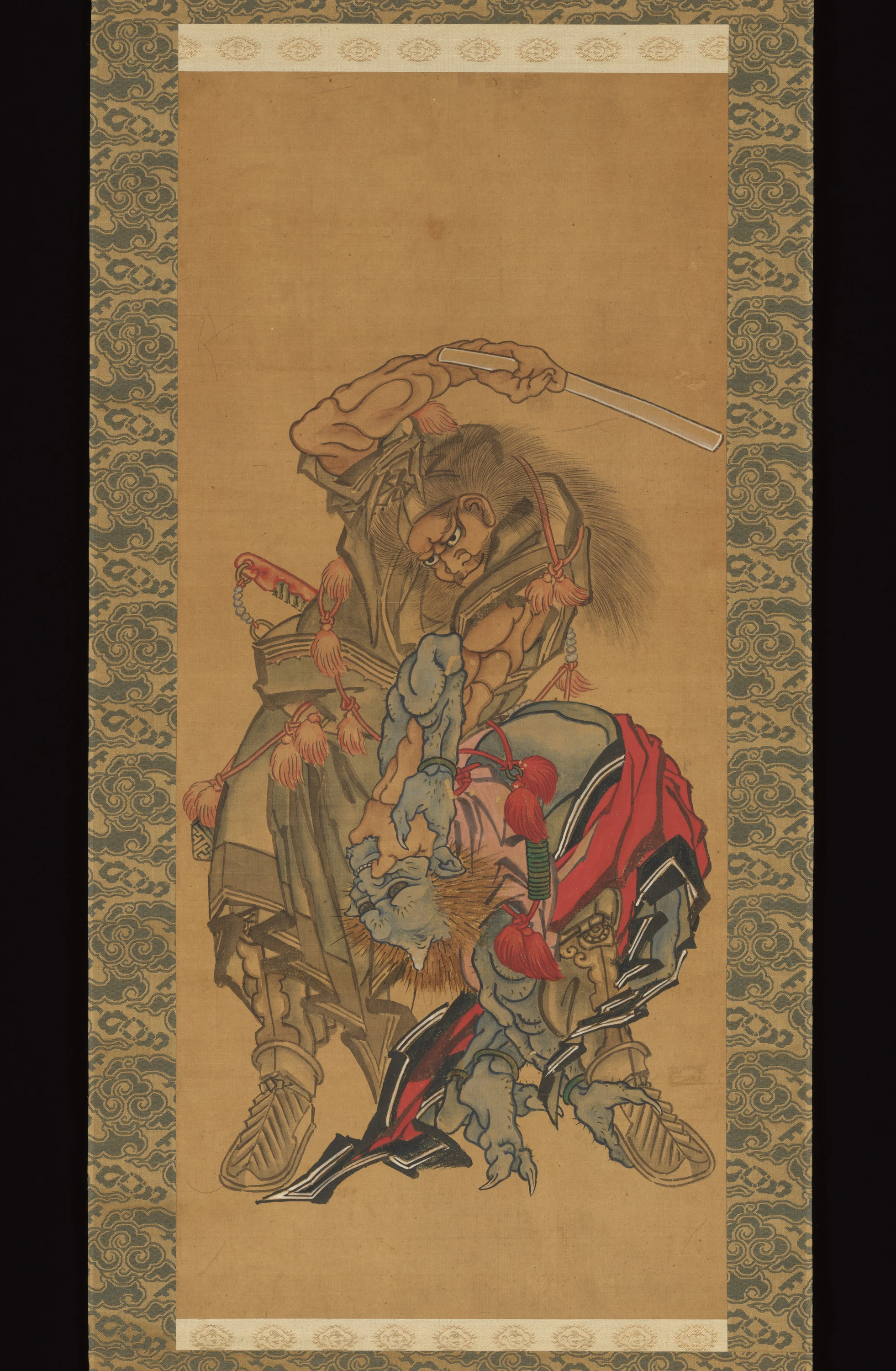 Shōki, the Demon Queller, Katsushika Hokusai