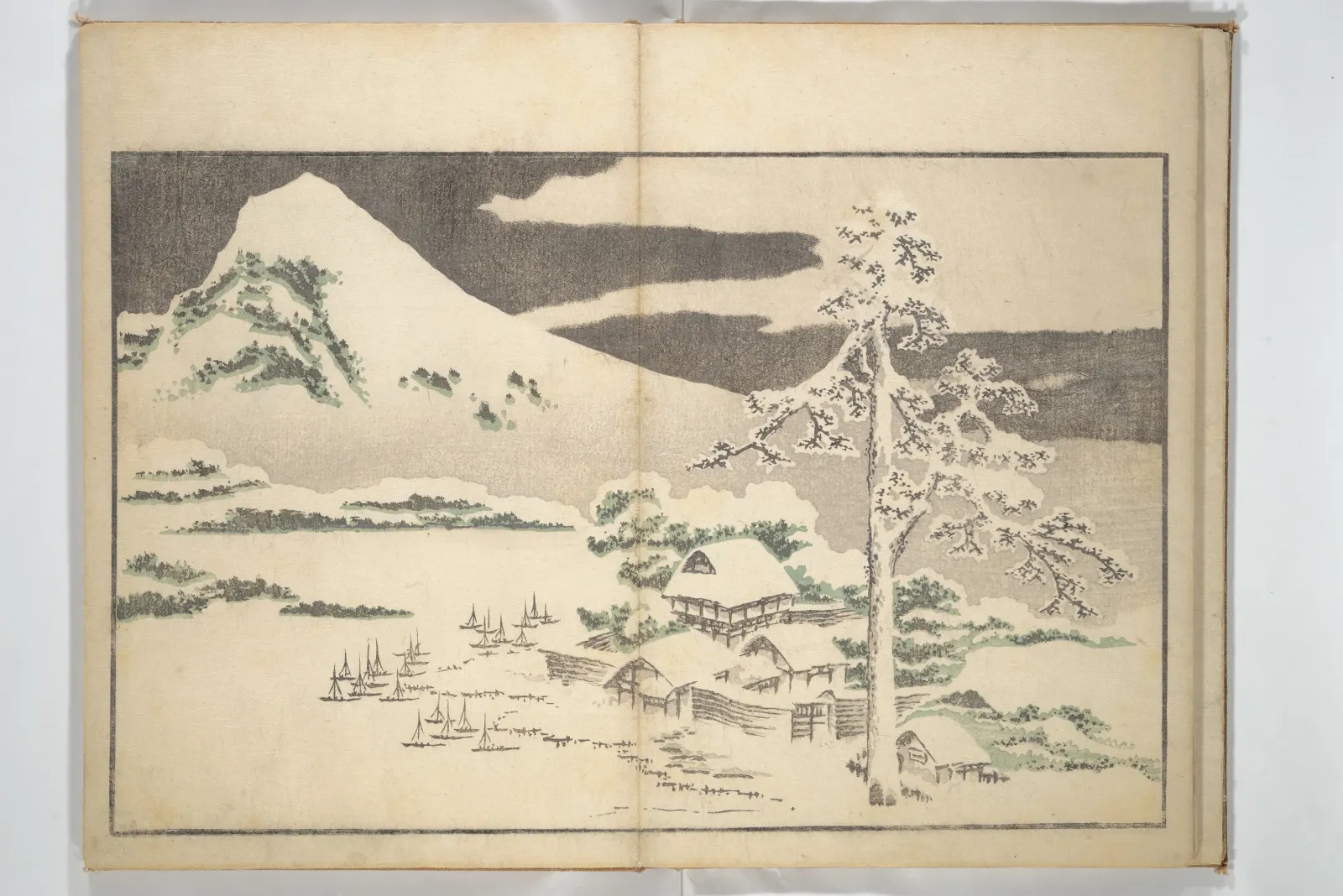 A Realistic Sketchbook by Hokusai (Hokusai shashin gafu) 北斎写真画譜, Katsushika Hokusai