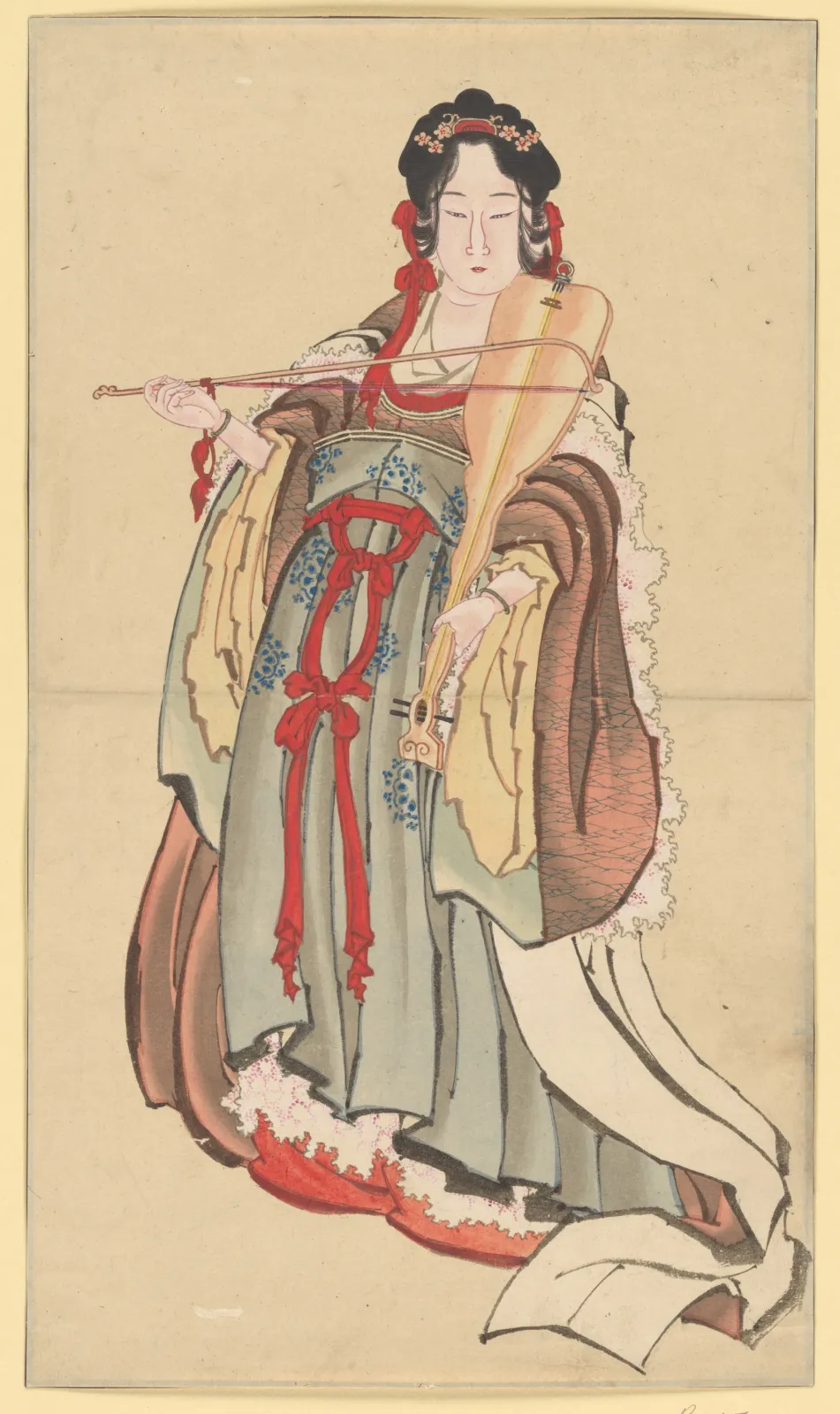 Benten (Goddess of Love), Katsushika Hokusai
