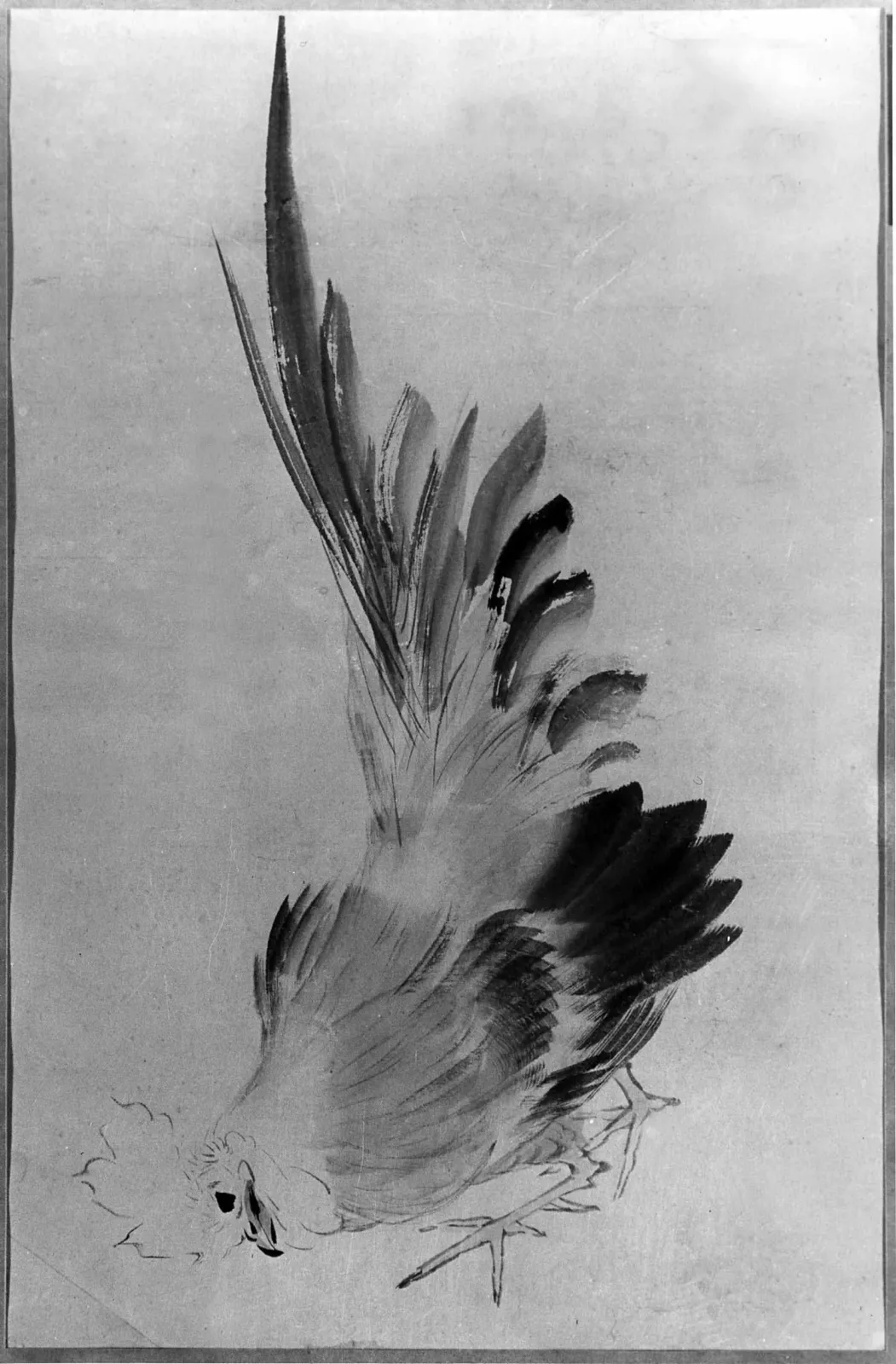 Cock, Katsushika Hokusai