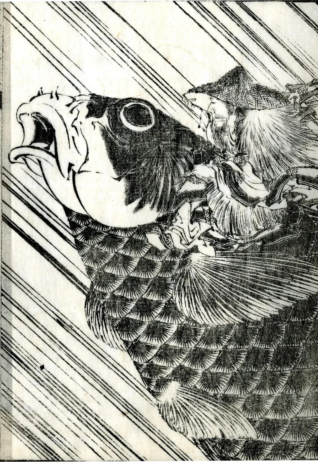 E-hon Toshi-sen, Volumes 2, 3, 4, and 5, Katsushika Hokusai