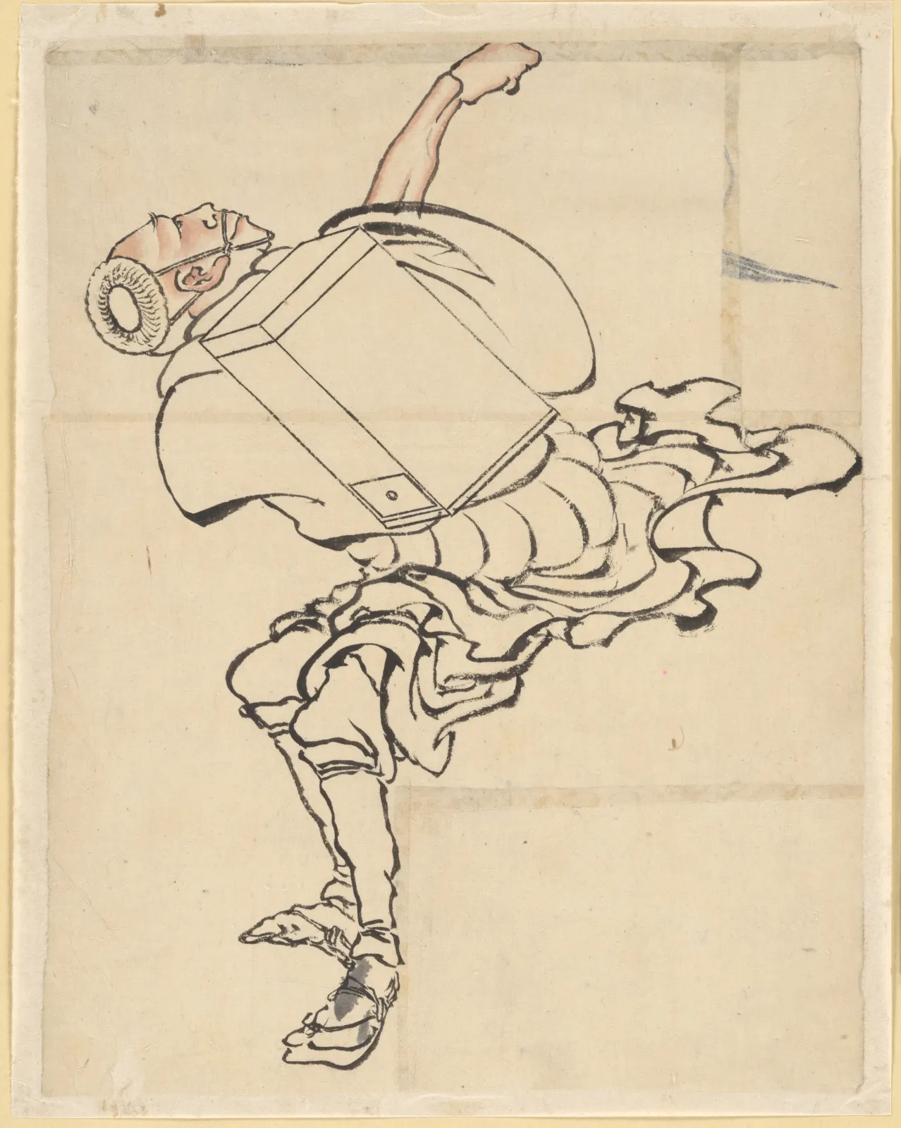 Fan Peddler, Katsushika Hokusai