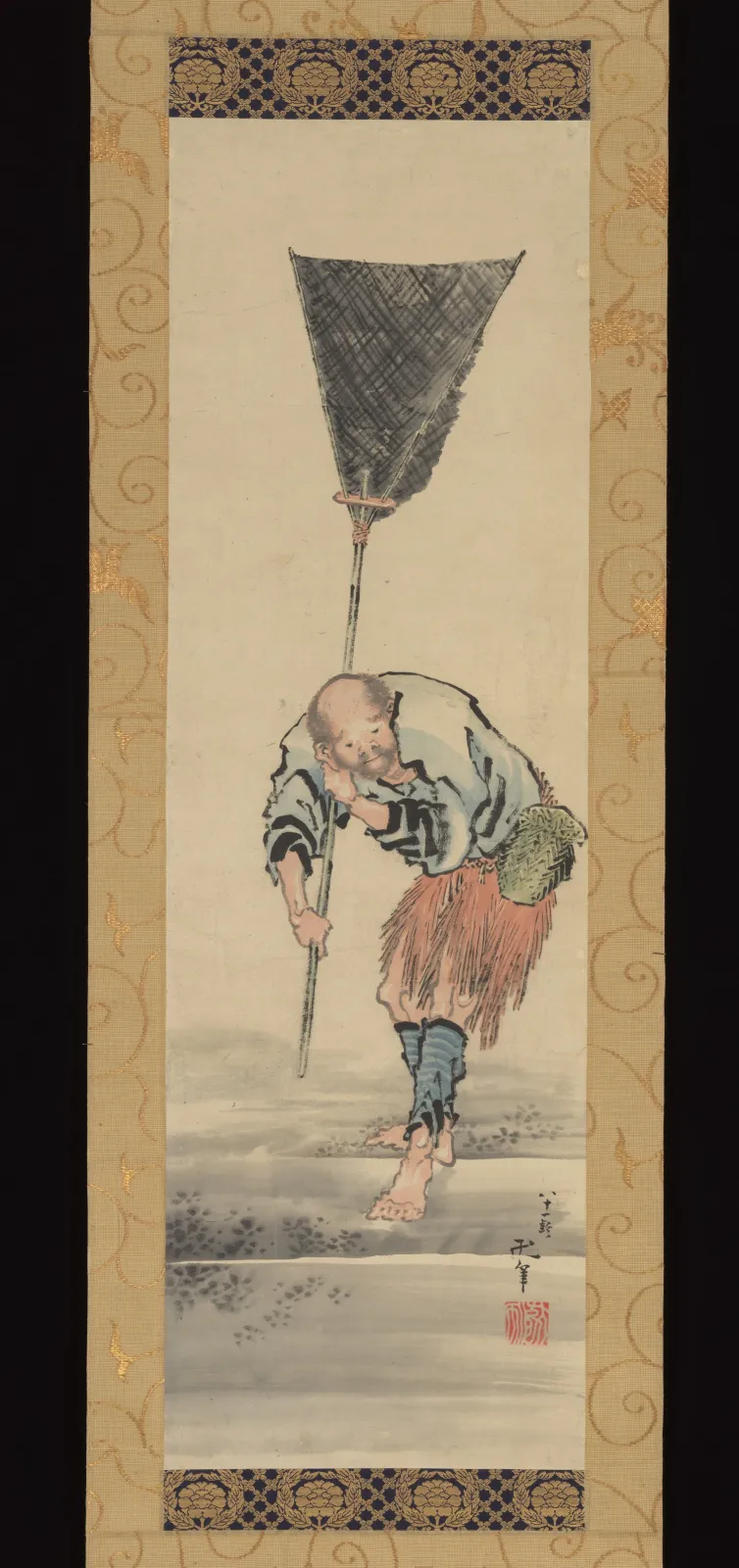 Fisherman, Katsushika Hokusai