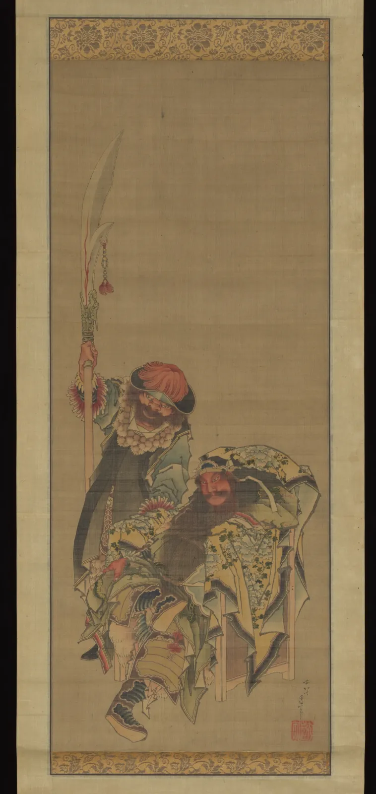 Guan Yu, Chinese God of War, Katsushika Hokusai