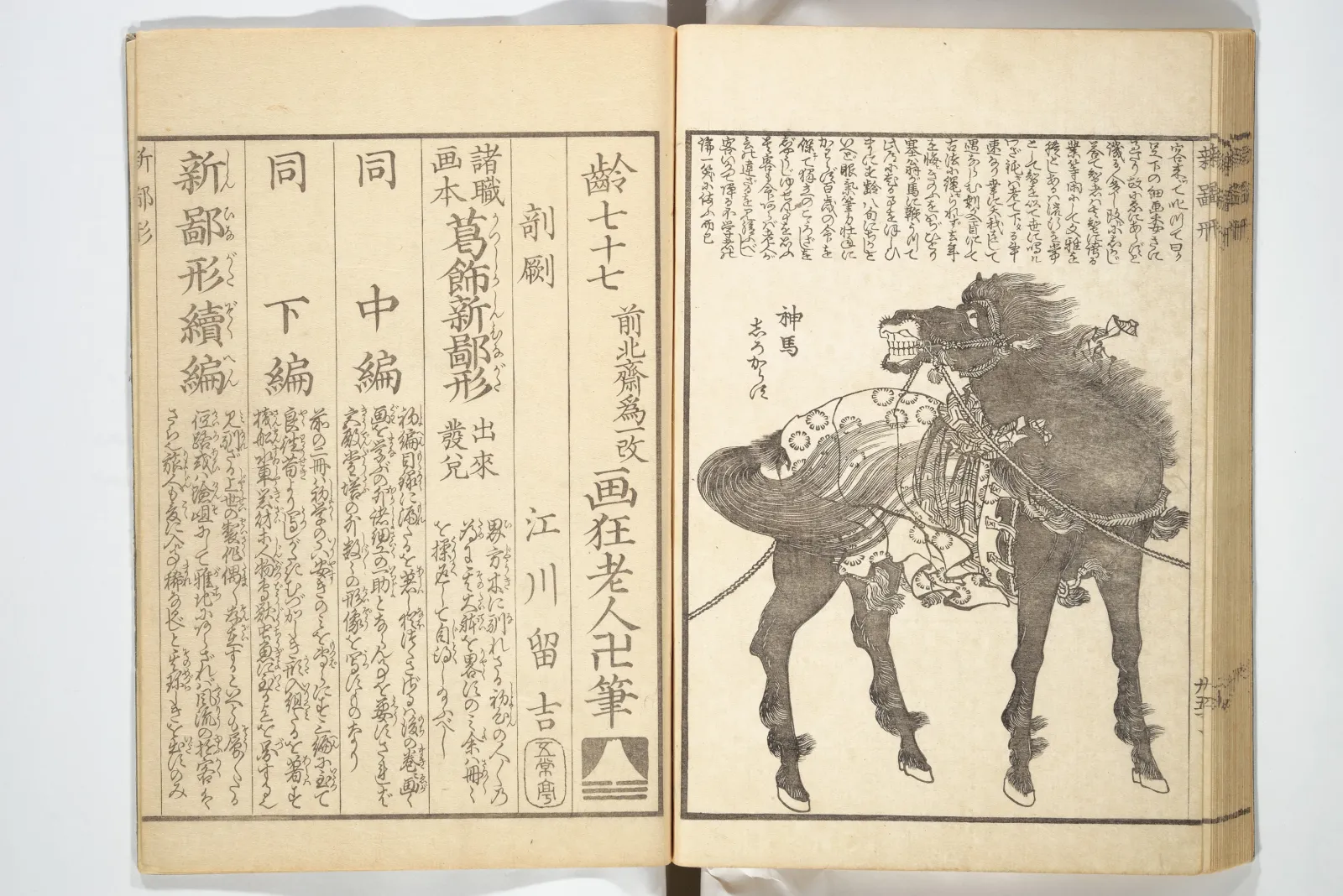 Picture Book of New Designs for the Various Crafts (Shōshoku ehon Katsushika shin hinagata) 諸職絵本葛飾新鄙形, Katsushika Hokusai