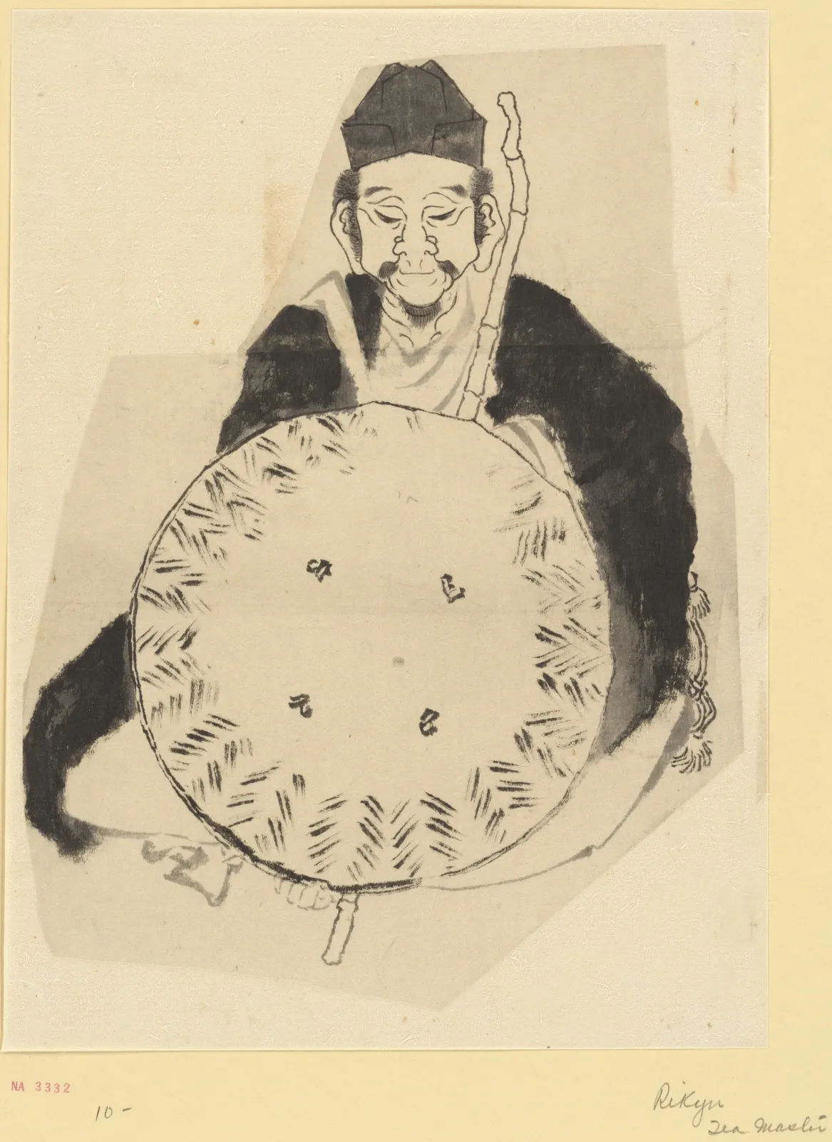 Portrait of the Poet Matsuo Bashō (?), Katsushika Hokusai