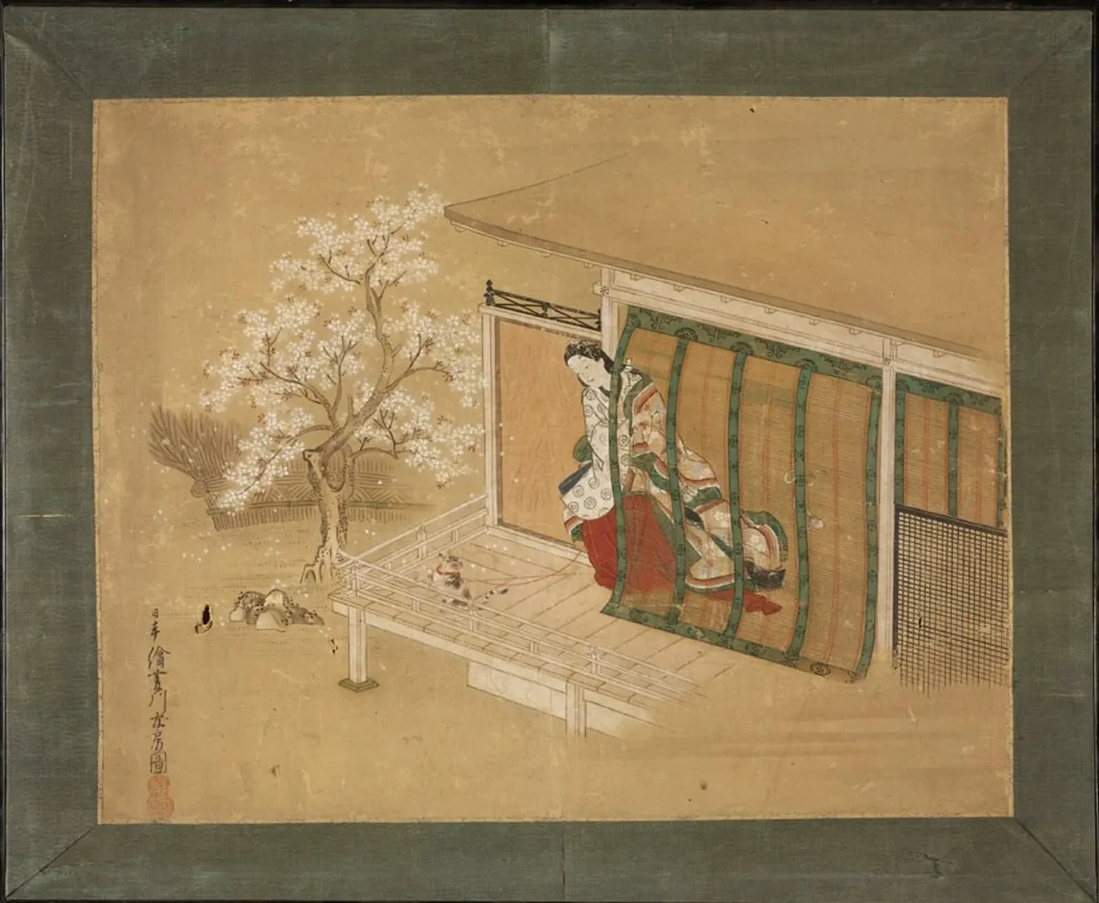 Third Princess from the Tale of Genji, Katsushika Hokusai