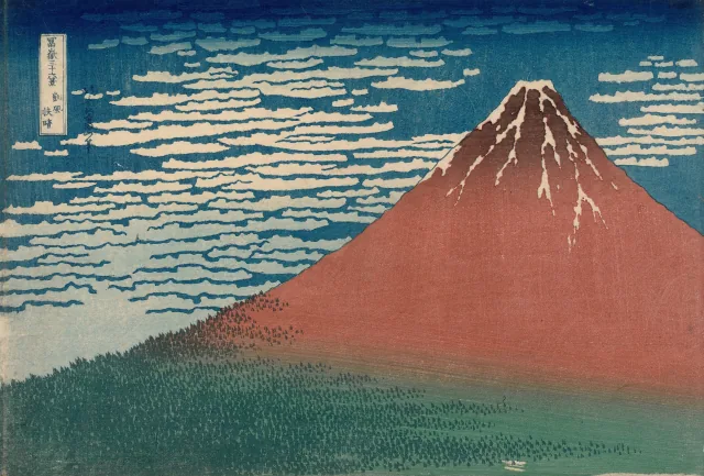Fine Wind, Clear Weather, Katsushika Hokusai