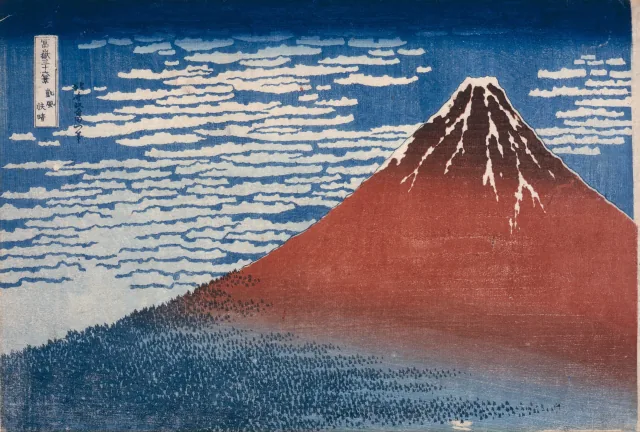 富嶽三十六景 凱風快晴
