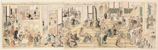 吉原扇屋の正月