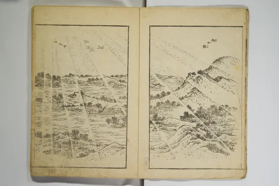 Various Pictures by Hokusai (Hokusai soga) 北斎麁画
