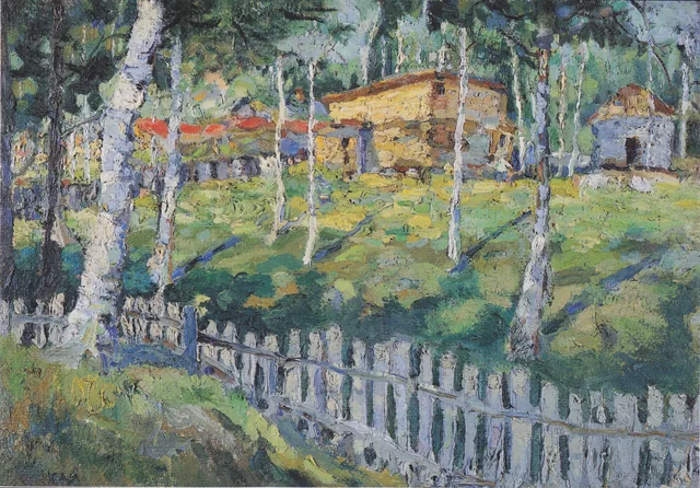 Bosquet de bouleaux