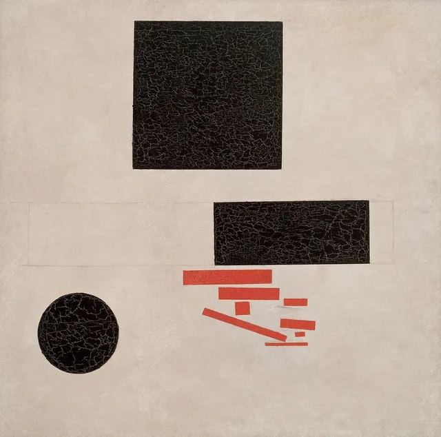 Composición suprematista, Kazimir Malévich