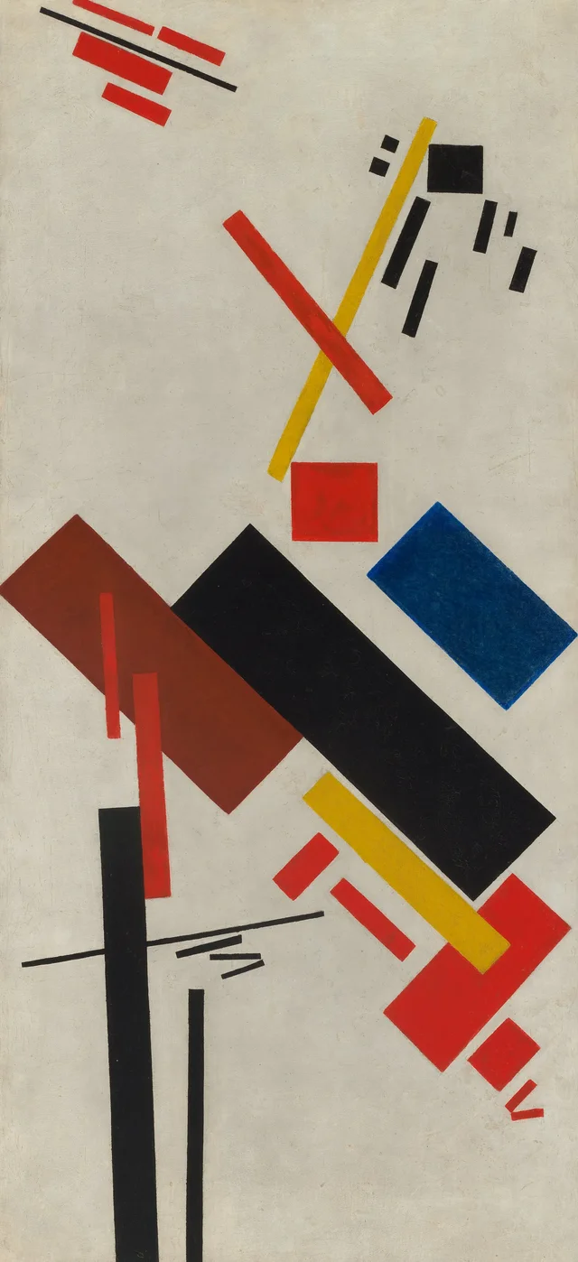 Casa en construcción, Kazimir Malévich