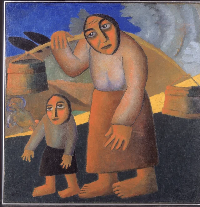 Peasant Woman with Buckets
