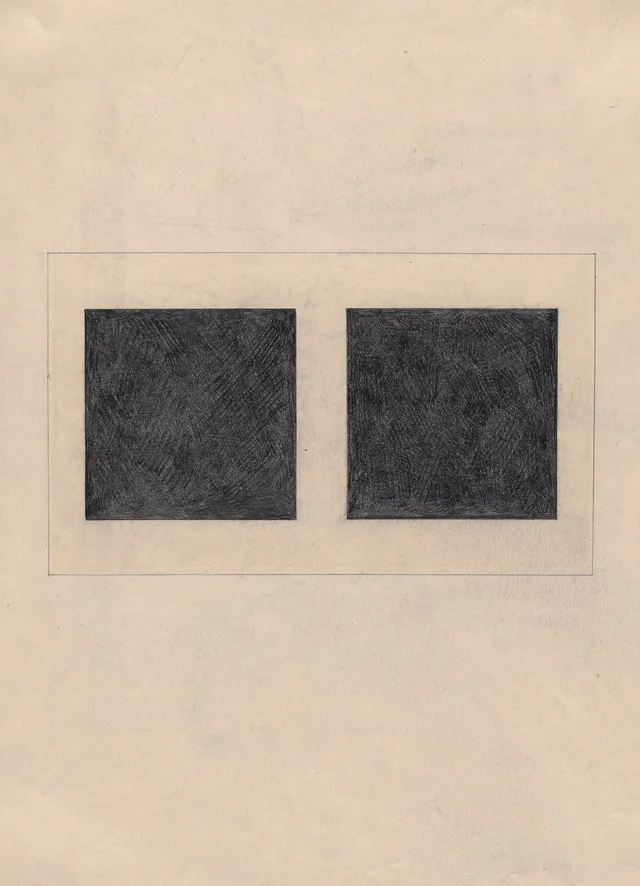 Elementos suprematistas: cuadrados