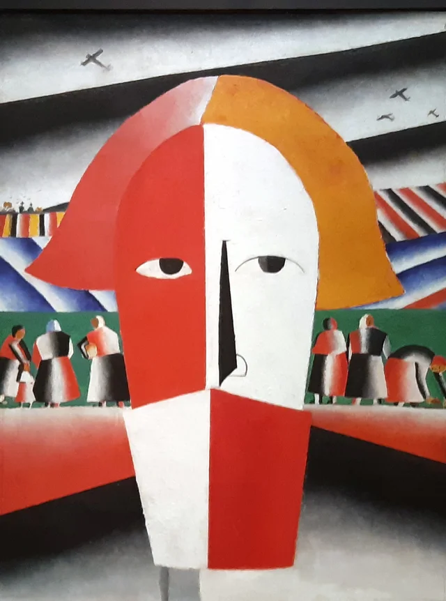 Cabeza de campesino, Kazimir Malévich