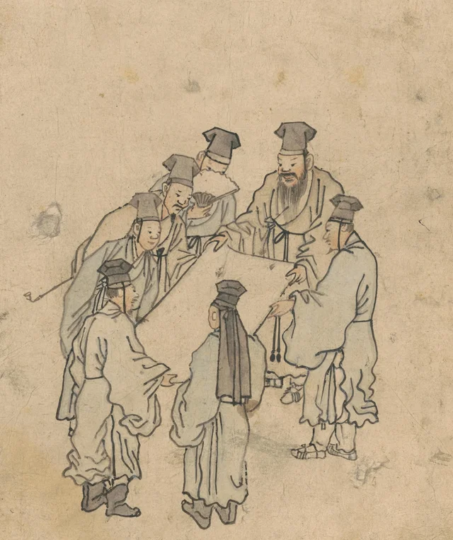 審觀, 金弘道