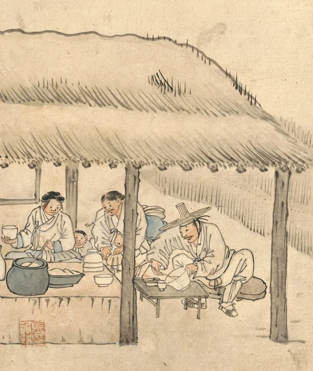 酒幕, 金弘道