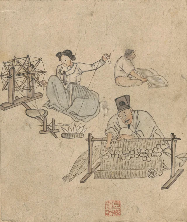 編席, 金弘道