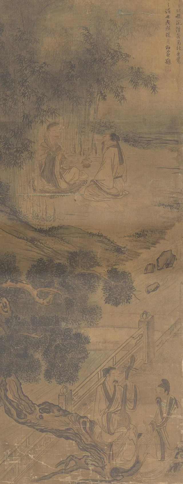 西園雅集図 第16図, 金弘道
