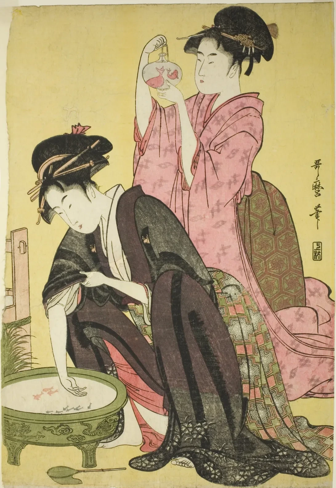 Goldfish, Kitagawa Utamaro