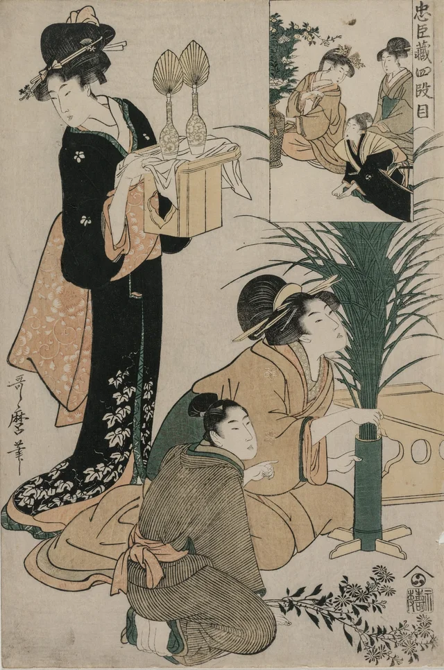 Chūshingura, acte IV du Trésor des vassaux fidèles
