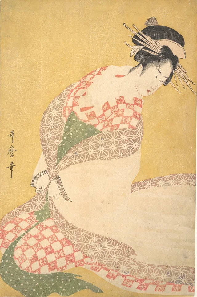 The Outer Robe, Kitagawa Utamaro