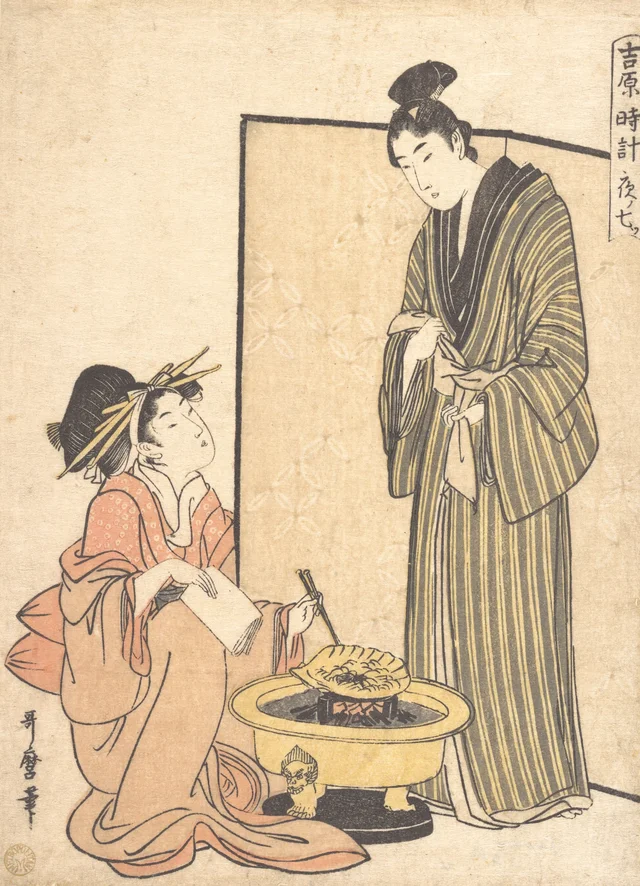 The Seventh Hour of the Night, Kitagawa Utamaro