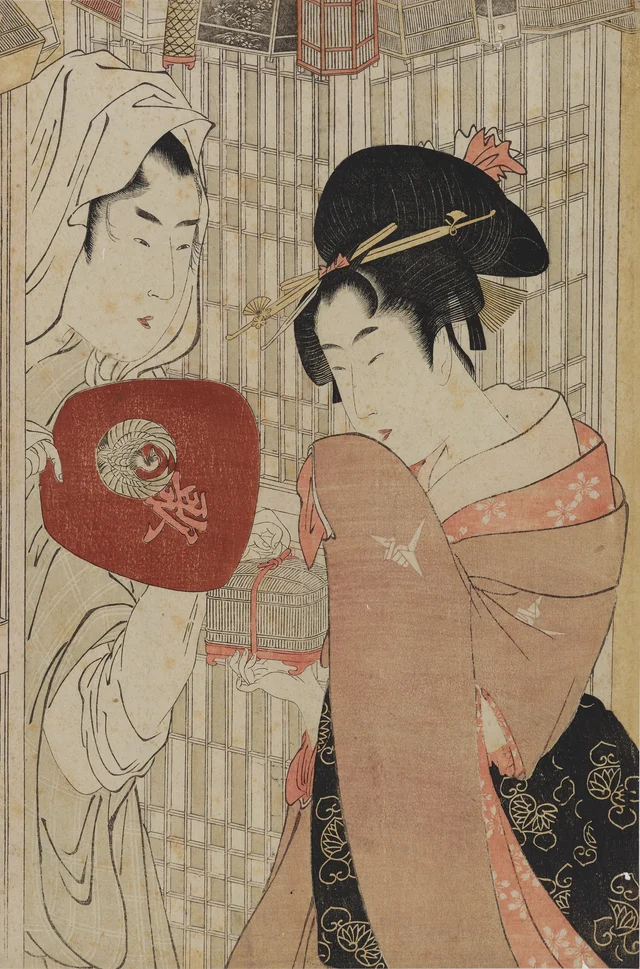 Vendor of Melodious Insects, Kitagawa Utamaro
