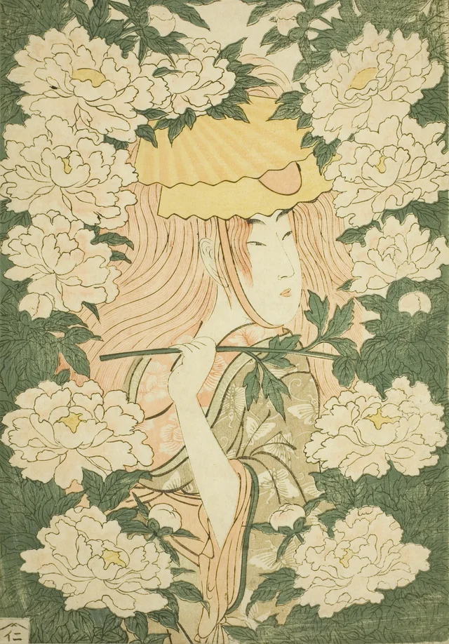 Le Pont de pierre, Kitagawa Utamaro