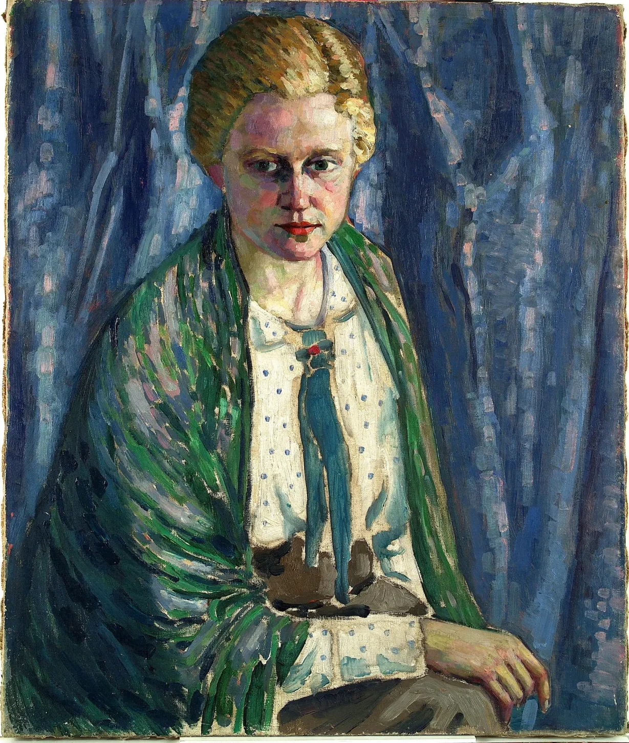 Alma Koskeli portree, Konrad Mägi
