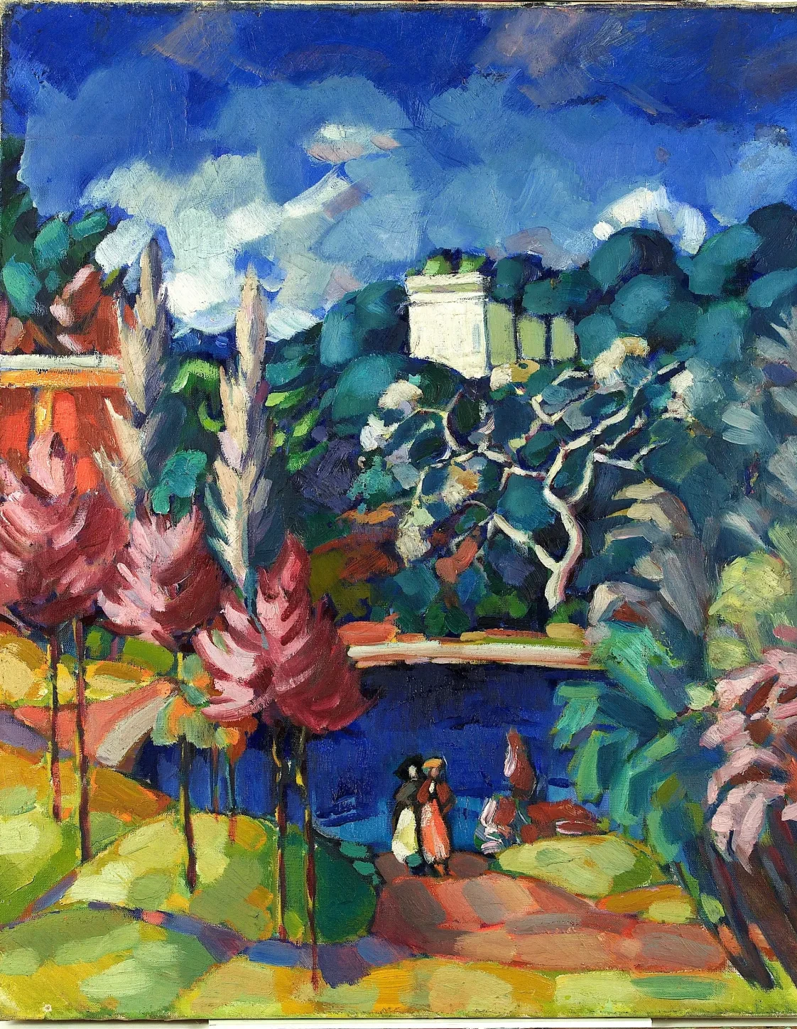 Itaalia maastik, Konrad Mägi