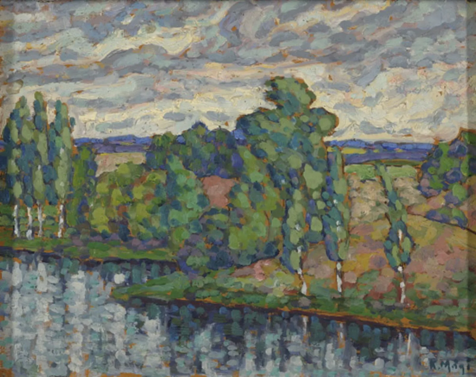 Paysage de Kasaritsa, Konrad Mägi