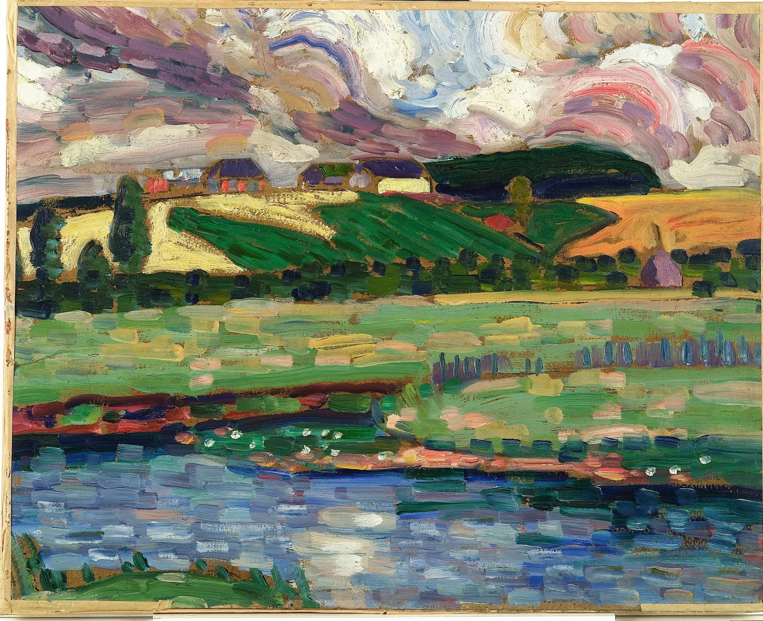 Étude de paysage, Konrad Mägi