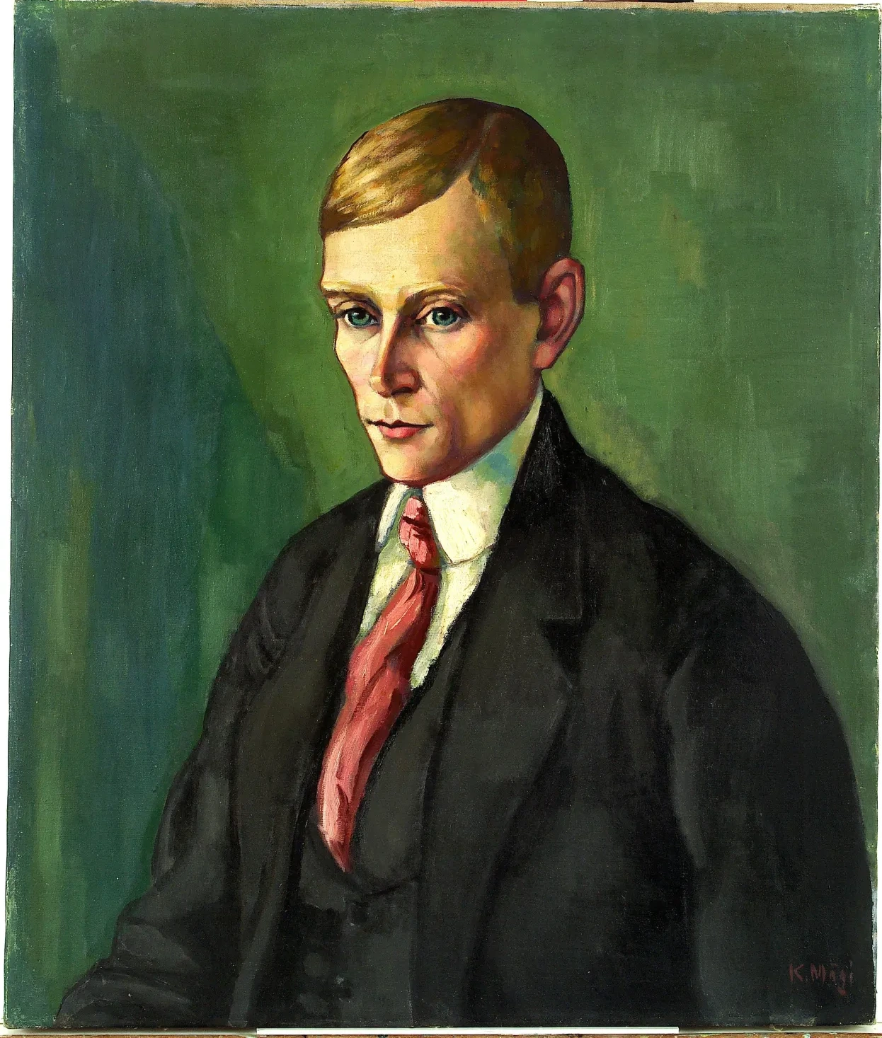 Portrait d'homme, Konrad Mägi