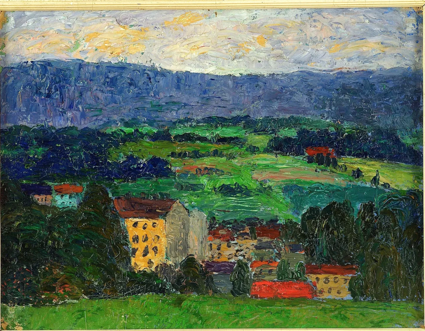 Paysage de Norvège, Konrad Mägi
