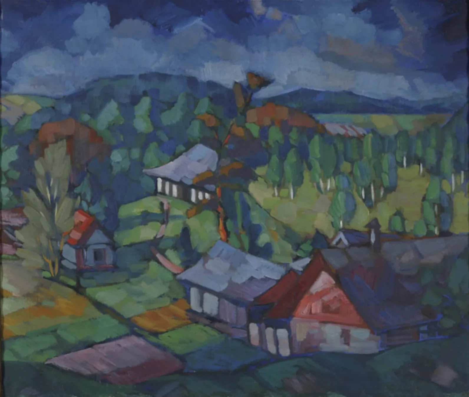 Motif de Saadjärv, Konrad Mägi