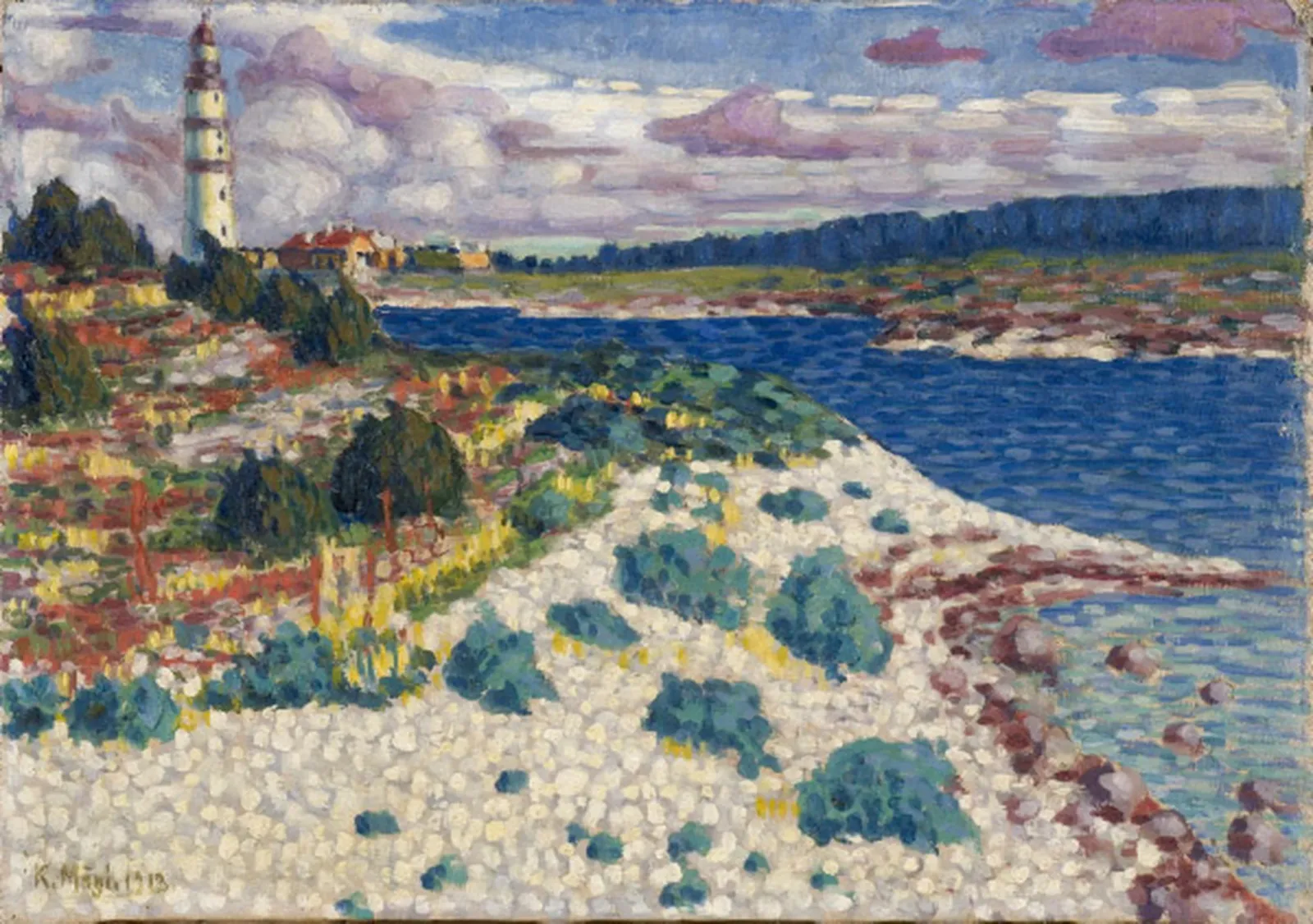 Motif de Saaremaa, Konrad Mägi