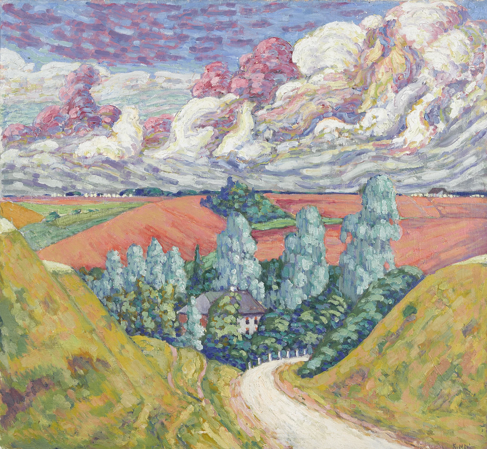 Teel Viljandist Tartusse, Konrad Mägi