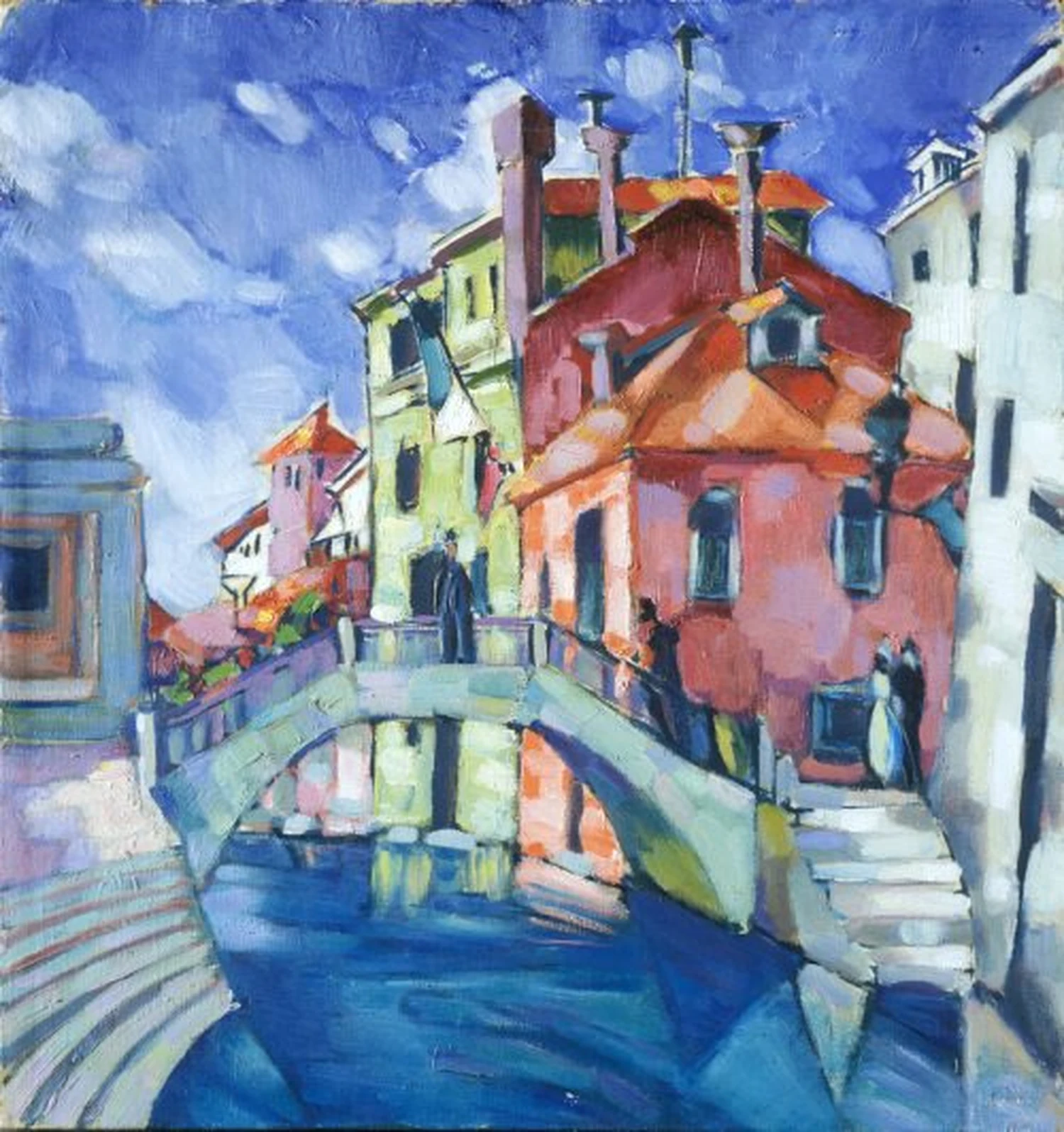 Venise (Un canal à Venise), Konrad Mägi