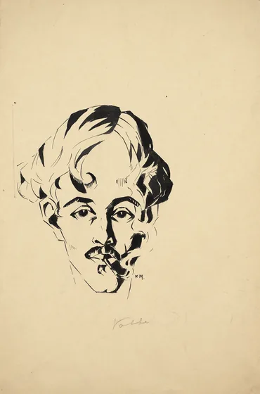 Ado Vabbe portree — Konrad Mägi