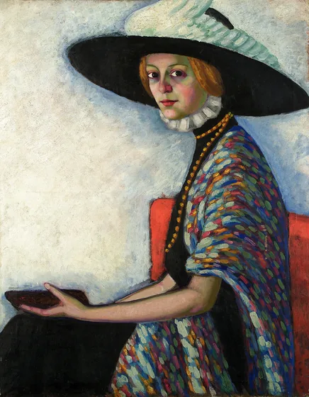 Alide Asmuse portree — Konrad Mägi