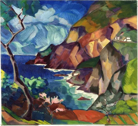 Capri maastik — Konrad Mägi